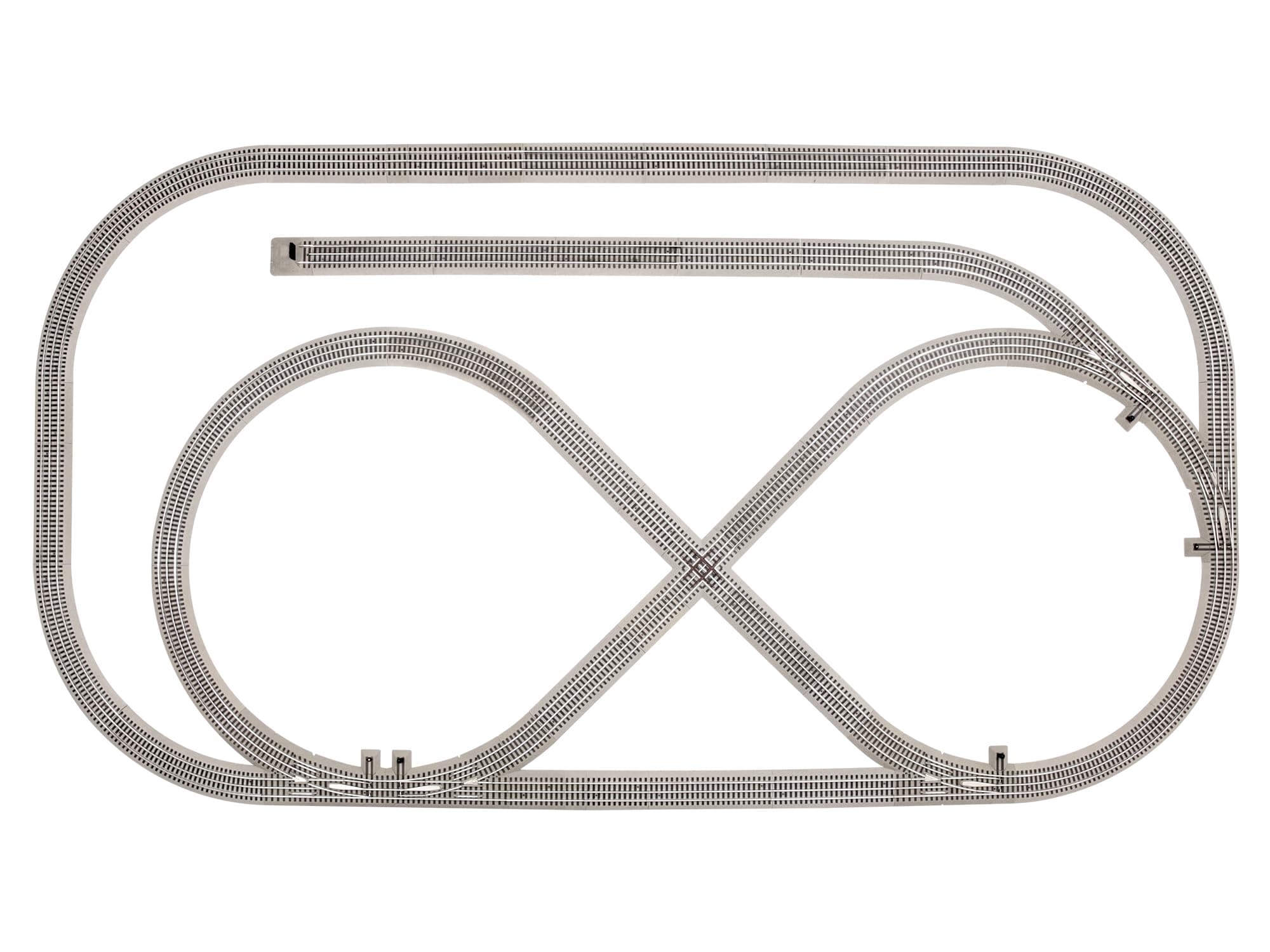 Trains Deluxe FasTrack Pack Layout 4