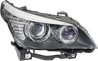 Hella 009449061 BMW 5 (E60, E61) Passenger Side Headlight Assembly