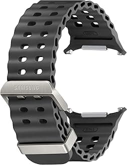 Galaxy Watch Ultra Marine Band, Smartwatch Replacement Strap for Men and Women, One Click Attachment, ET-SNL70MBEGUJ, Dark Gray