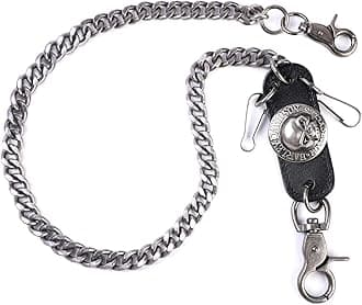 Chain Jeans Trousers Pants Belt Wallet Pocket Hip Hop Punk Goth Accessories for Women Men