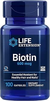 LIFE Extension BIOTIN 600MG CAPS 100'S