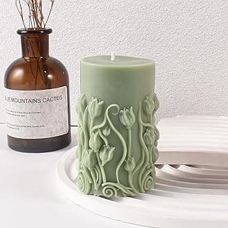 Silicone Curved Mold Animal Resin Mold Spiral Resin Mold Clay Mold Jewelry Resin Casting Mold Craft Supplies 3D Mold Silicone Mold for Resin Casting Mold Candle Making Molds Cylinder Resin Mold