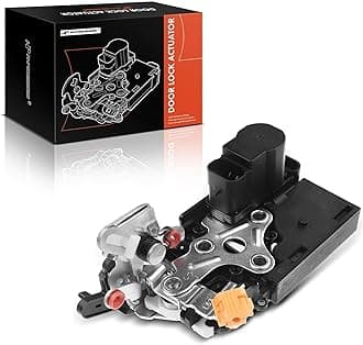 A-Premium Rear Driver Door Lock Latch Actuator Compatible with Chevy Chevrolet Silverado Avalanche Tahoe & GMC Sierra Yukon & Cadillac Escalade, Rear Left Door Latch Assembly 15068504 15110651