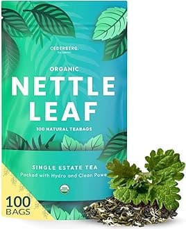 Organic Nettle Leaf Tea | Eco-Friendly Tea Bags | Non-GMO Caffeine Free Tea With Zero Sugar | Cederberg Tea Company.