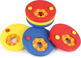 Lightweight and Comfortable Foam, Float Discs Arm Bands for Swimming - 2-6 Years, Float Discs Swimming Band, Pool Set for Kids (6 pcs/Set)