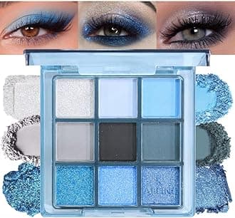 9 Color Eyeshadow Palette Makeup, Neutral Nude Matte Eye shadow & Shimmer Eyeshadow,Long Lasting Waterproof Eye shadow Makeup Palette for Women 02#