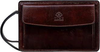 Lederclutch fr Herren - Herren Handtasche - Ledertasche Herren - Edles Portmonee - Umhngetasche Herren - Clutch aus Leder
