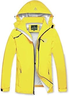 GIISAM Mens Windproof Jacket Waterproof Lightweight Mountain Sport Jacket for Men Hooded Windbreaker Raincoat