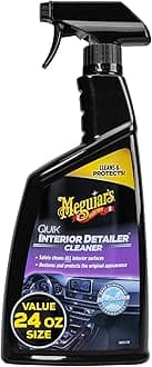 Meguiar's Quik Interior Detailer Cleaner - 24 Oz Spray Bottle