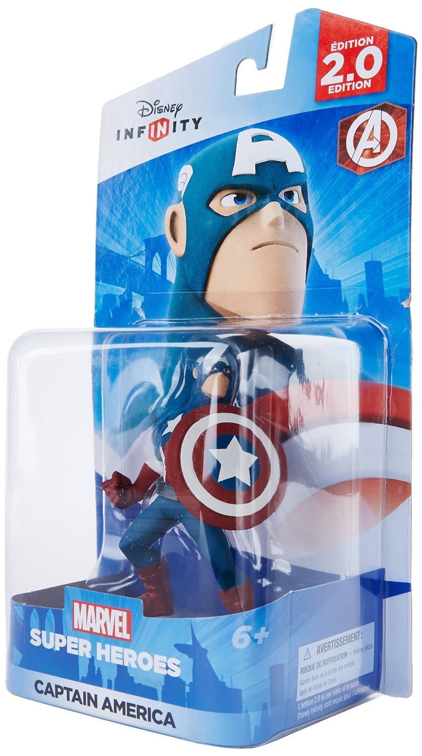 Disney INFINITY Disney Infinity: Marvel Super Heroes (2.0 Edition) Captain America Figure