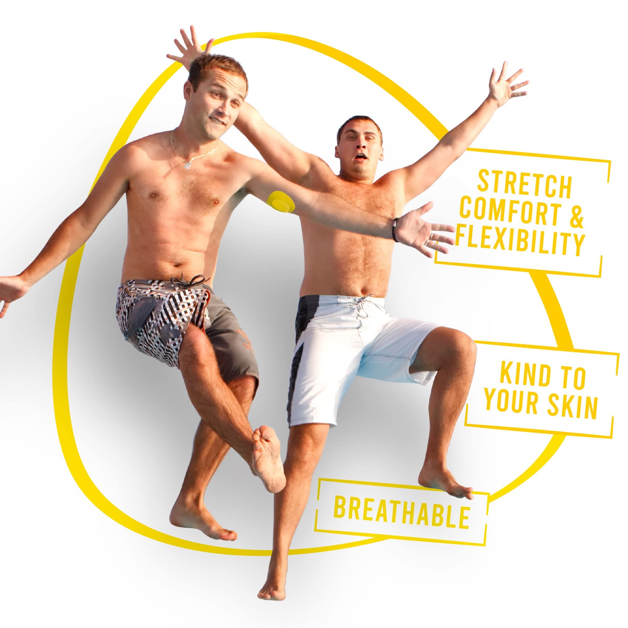 Not Just A Patch CGM Sensor Patches for Dexcom G6 & MiaoMiao (20 Pack) - Water Resistant & Durable for Active Lifestyle for 10-14 Days - Pre-Cut Dexcom G6 Adhesive Patches in Yellow