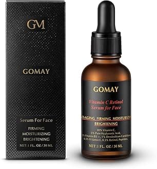 GO MAY Face Brightening Serum | 30% Vitamin C Serum | Anti-aging Serum for Face | Prevention of Future Dark Spots | 1Fl.Oz