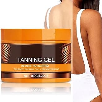 Luxury Intensive Tanning Gel, Haute Tanning Gel, Natural Tanning Accelerator Cream Gel, Brown Tanning Gel for Sunbeds & Outdoor Sun (1PCS)