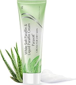 Parasoft White Soft Paraffin & Liquid Paraffin Cream for Dry Skin – 60g / 2.12 oz Moisturizing Barrier Cream