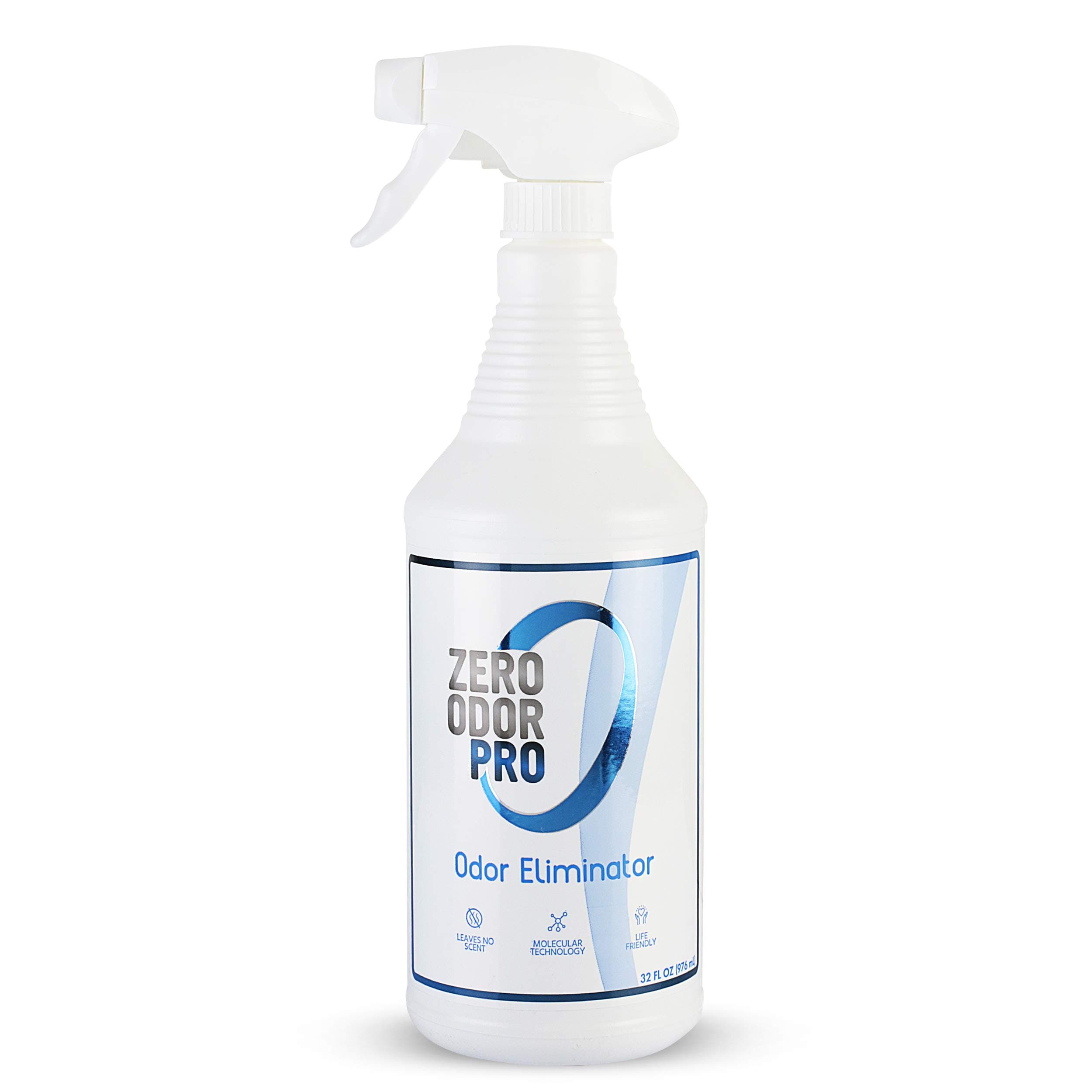 Zero Odor Pro - Commercial Strength Eliminator Odor Neutralizer, Room Deodorizer Odor Eliminator Musty Smell - Strongest Odor Eliminator Trigger Spray, (32-ounce)