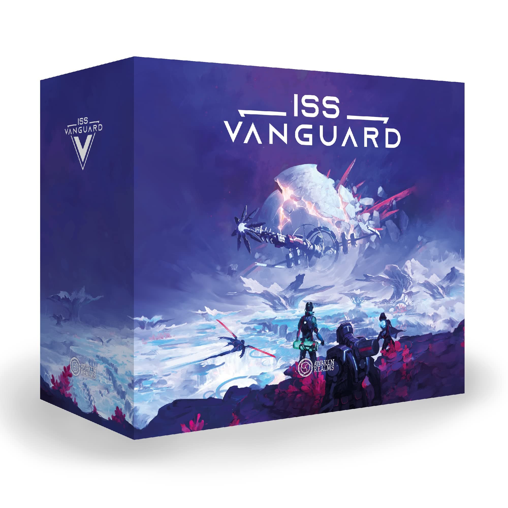 Awaken Realms ISS Vanguard Board Game - Explore Space in a Cooperative Sci-Fi Strategy Game, Thrilling Adventure for Teens & Adults, Ages 14+,1-4 Players, 90-120 Minute Playtime