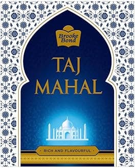 Taj Mahal Tea 1 kg - Rich and Flavourful Chai - Premium Leaf Tea
