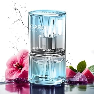 Reed Diffuser Set, Fragrance Diffuser 70ml Scented, Home Fragrance Includes 4 Rattan Scented Sticks, Home & Office Decor-CARORI No. 8