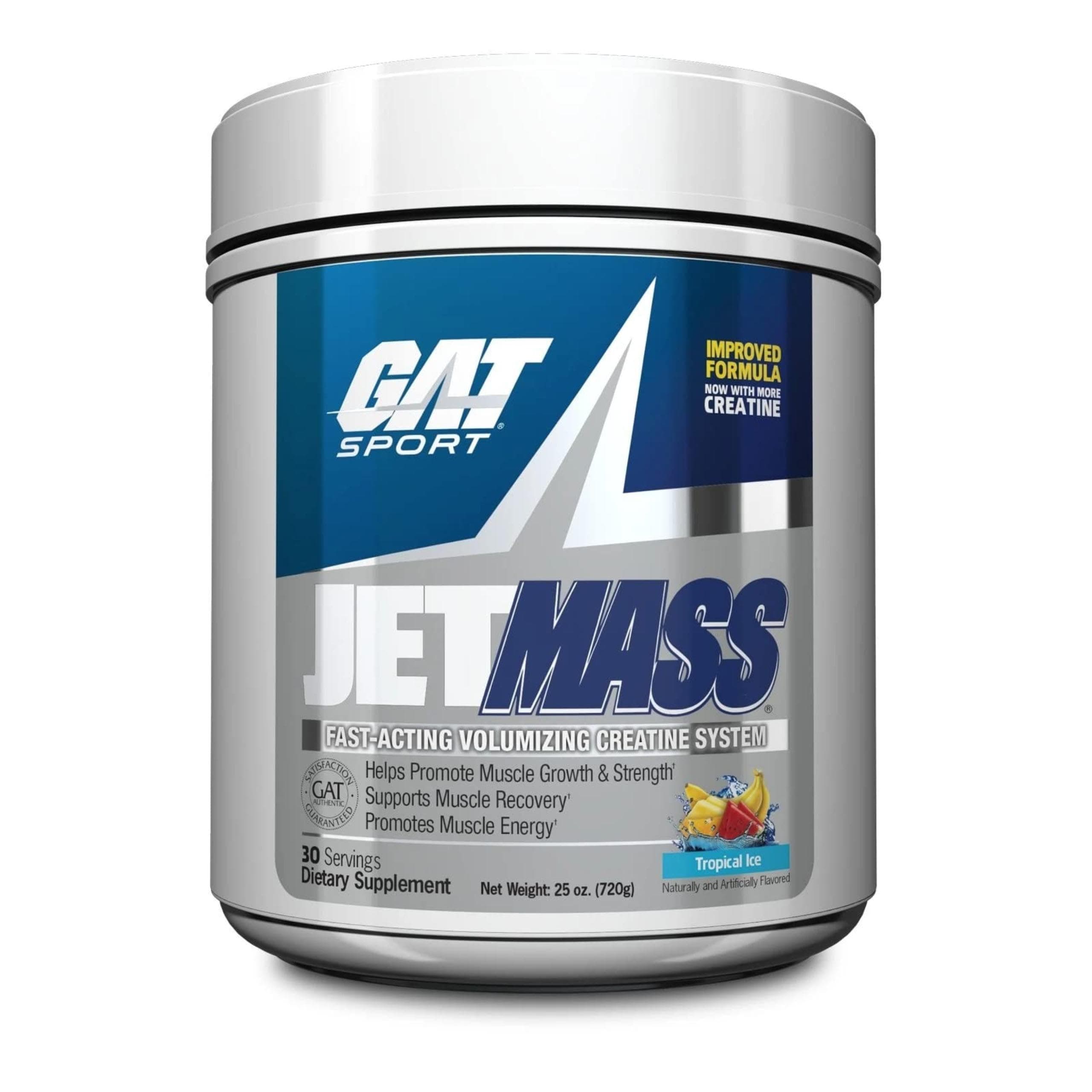 GAT Sport Jetmass Tropical Ice Protein Drink,1lbs