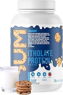 Whey Isolate Protein Powder, Milk & Cookie (CBUM Itholate) - 100% Grass-Fed Sports Nutrition Powder for Muscle Growth & Recovery - Low-Fat, Low Carb, Naturally Flavored - 25 Servings