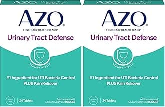 Urinary Tract Defense Antibacterial Protection, Helps Control a UTI Until You Can See a Doctor, No. 1 Most Trusted Urinary Health Brand, 24 Count (Pack of 2)