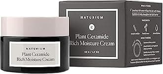 Naturium Plant Ceramide Rich Moisture Cream, Hydrating & Anti-Aging Skincare, 1.7 oz