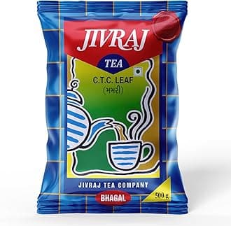 Tea 500gm | CTC Assam Black Leaf Tea | Chai Patti Powder | Pouch 500g