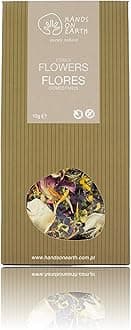 Organic Mixed Dried Edible Flower Petals 10g (0.35 oz) | for Cake Decorating | for Garnish | for Culinary | for Baking | for Cocktail!