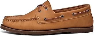 Mens Boat Shoes Leather Casual Dress Shoes Classic Loafers