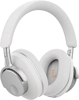 – Melomania P100 SE Wireless Headphones, Bluetooth with Active Noise Cancelling, Hi-Fi Sound, Up to 100-Hour Battery with User-Replaceable Battery, Gaming Mode and Carry Case – White