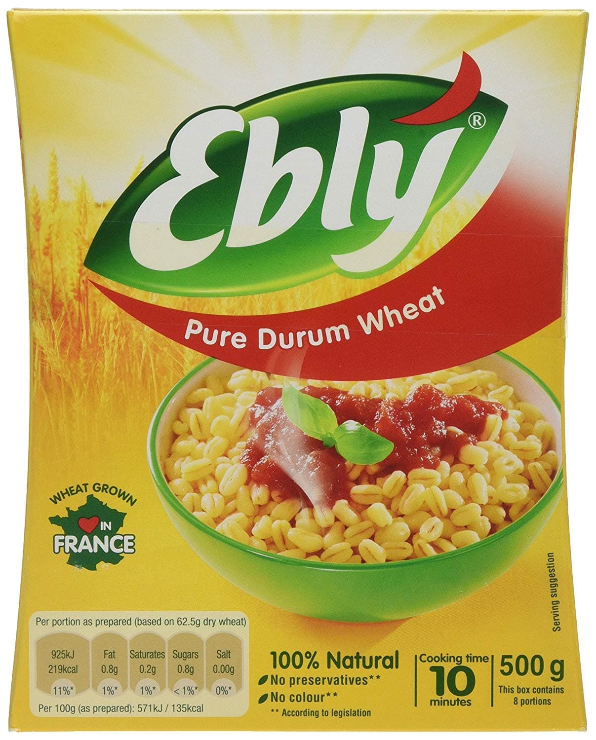 Ebly Pure Durum Wheat (500g)