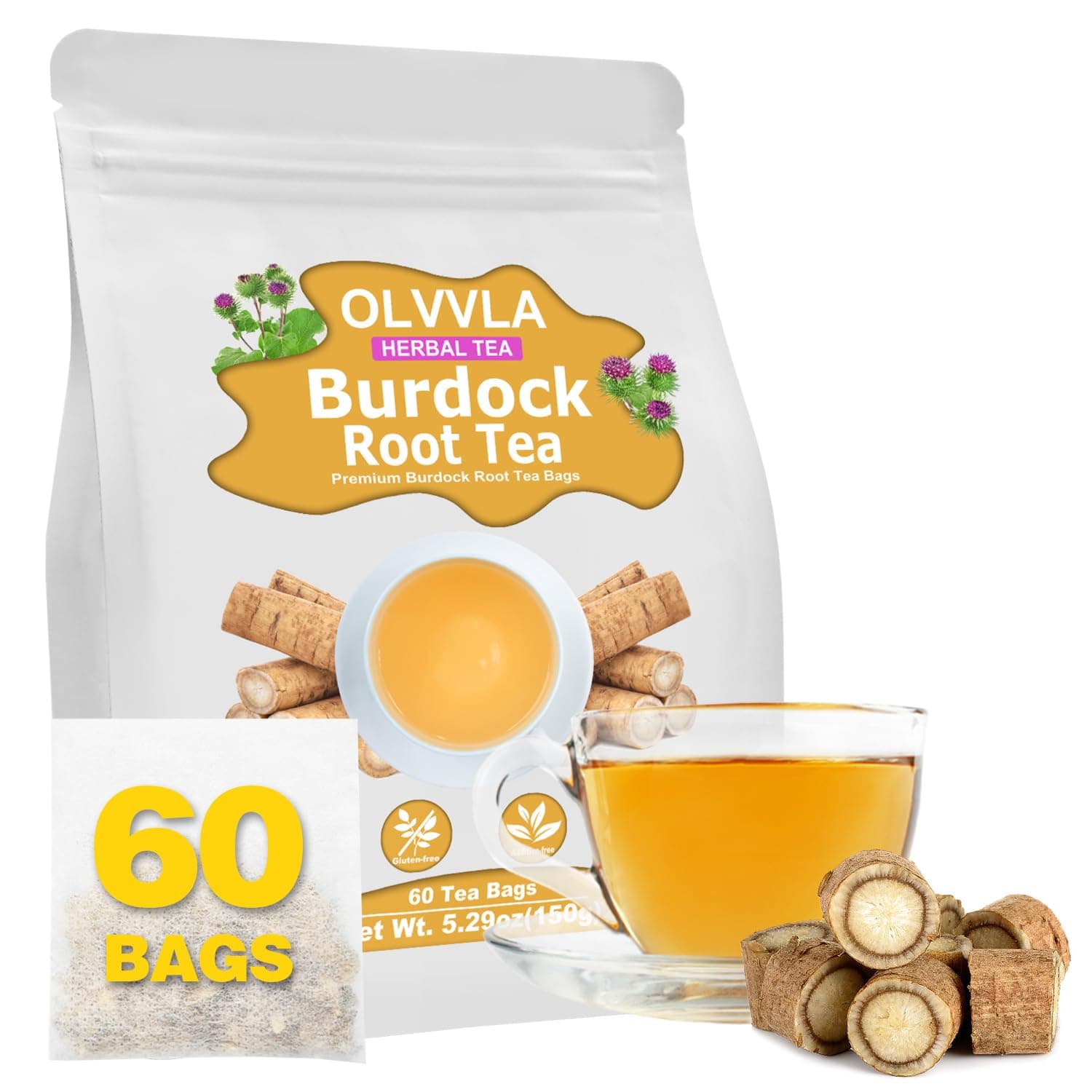 Burdock Root Tea Bag