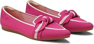 VIVAIA Michelle 2.0 Women's Casual Slip-on Loafer Flats with Elegant Pointed-Toe Silhouette lace-up Bow Shoes