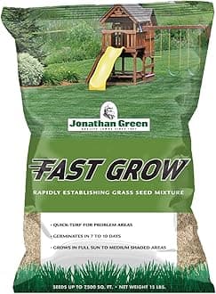 Jonathan Green10830 Fast Grow Grass Seed Mix, 15 Pounds