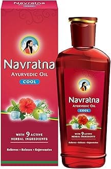 Ayurvedic Cool Hair Oil With 9 Herbal Ingredients, 500 ml
