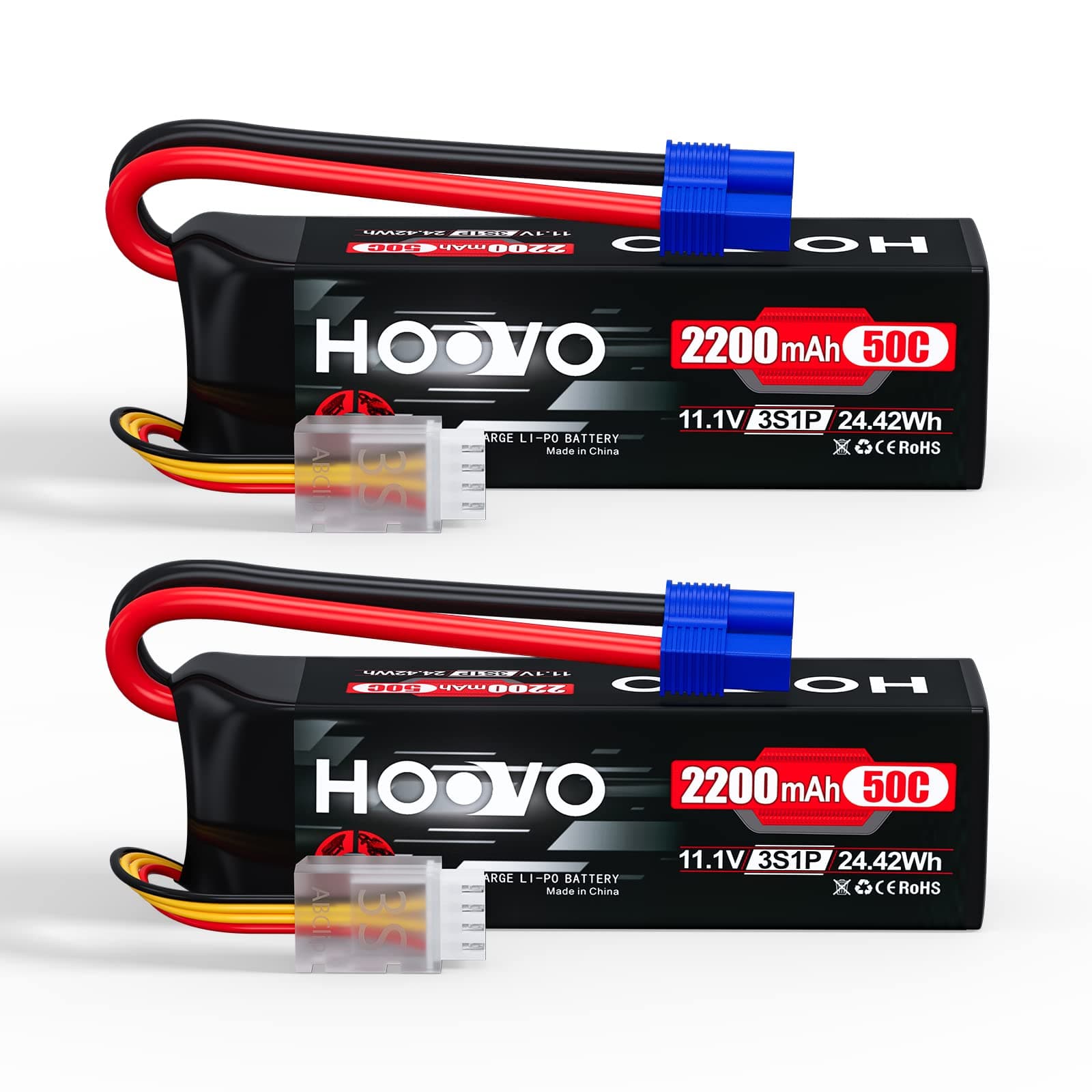 11.1V 50C 2200mAh---EC3 Plug