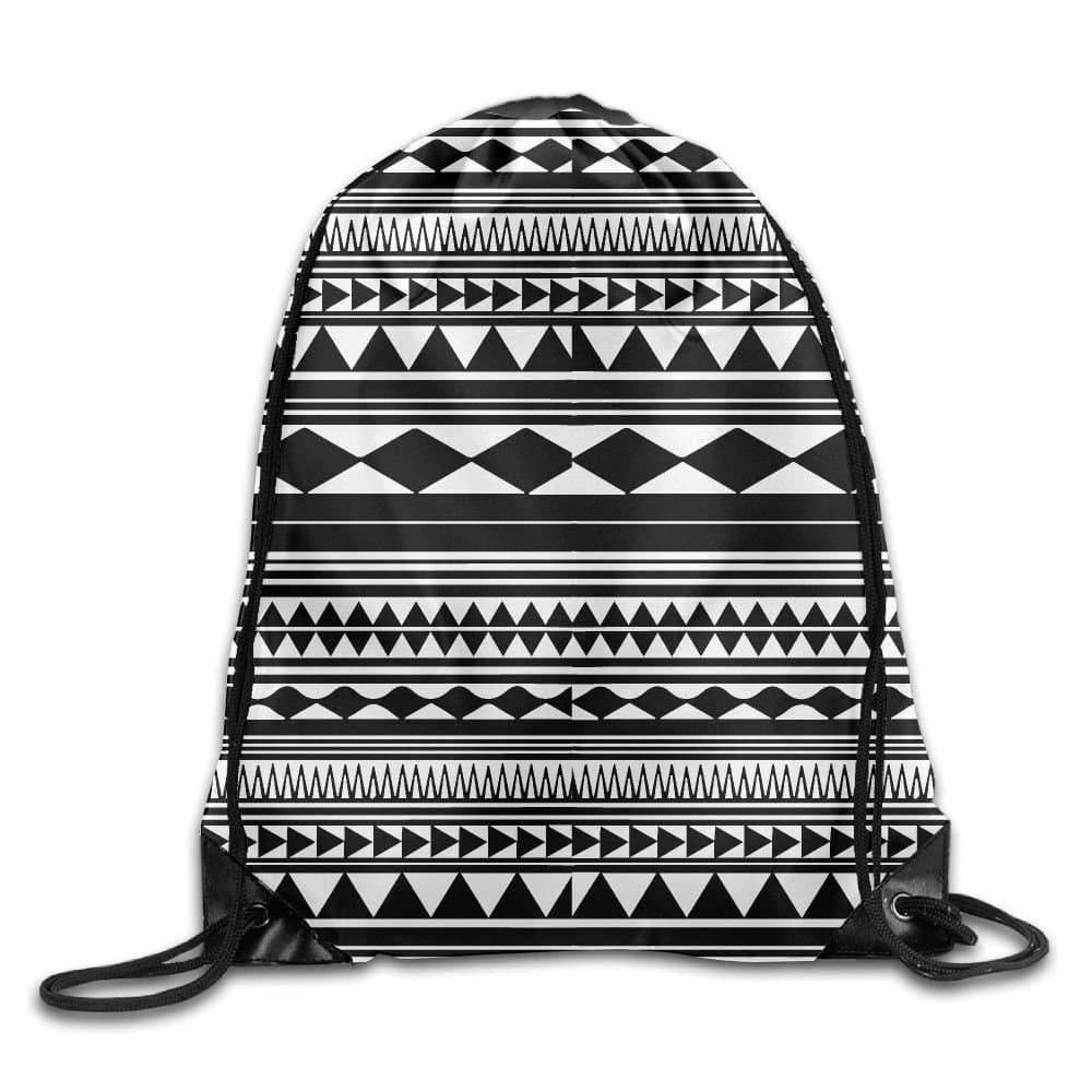 Aztec Pattern Tribal Cool Drawstring Travel Sports Backpack Gift
