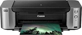 Canon Pixma Pro-100 Wireless Color Professional Inkjet Printer with Airprint and Mobile Device Printing