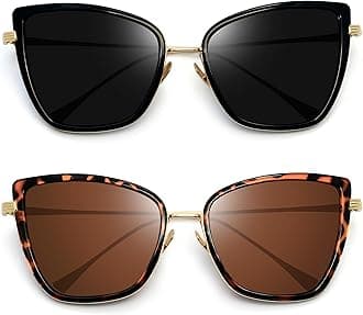 Oversized Cateye Sunglasses for Women Fashion Cat Eye Sun Glasses UV Protection Ladies Shades Sunnies