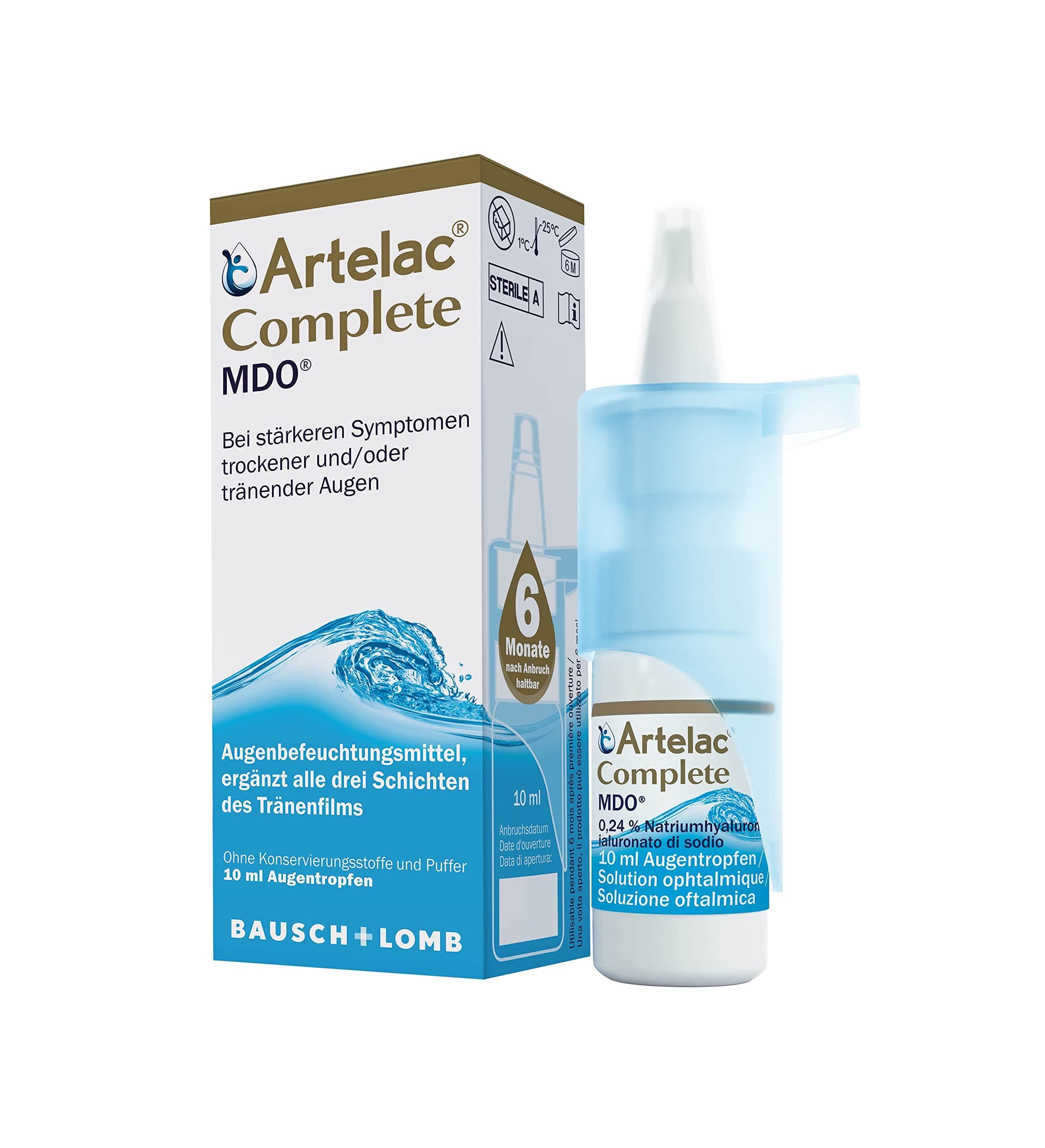 Artelac Complete MDO Augentropfen, 10 ml Solution