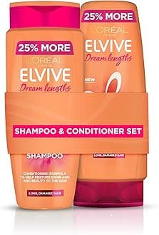 L'Oreal Elvive Dream Lengths Long Hair Keratin Shampoo & Conditioner Set 500 ml