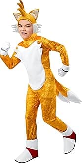 Rubies Sonic the Hedgehog: Tails Costume for Kids, Boy's Small