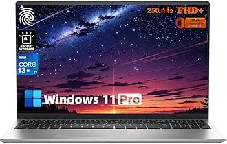 Dell Inspiron-3530 15.6in-FHD Business Laptop - 13th Gen Intel Core i7-1355U, Intel Iris Xe Graphics, Wi-Fi 6, Backlit Keyboard, Fingerprint Reader, Windows 11 Pro & Microsoft Office (16GB | 1TB SSD)