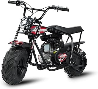 Oryxearth 105CC 4-Stroke Mini Dirt Bike for Kids Gas Power Bike Off Road