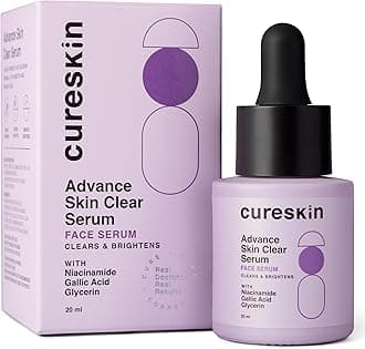 Cureskin Advance Skin Clear Serum with Niacinamide | Brightening Serum for Even-Toned Skin | Reduces Appearance of Blemishes and Uneven Texture, 20 ml (Pack of 1)