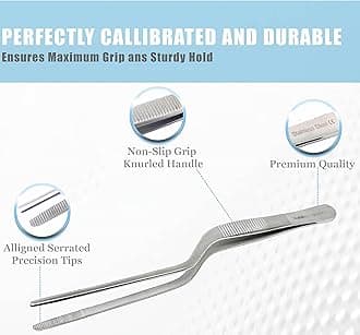 A2Z Scilab Premium 7pc Nasal Sinus Kit, Ear Wax Buildup Removing Kit, Hartman Alligator Forceps & Buck Ear Cleaning Curettes,Stainless Steel Micro ENT Instruments - Ideal for Healthcare Providers