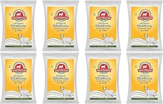 - Pure & Premium Skimmed Milk Powder with Extra Protein 500Gm | Perfect for Making Tea & Coffee (Pack of 8)