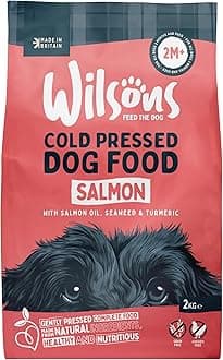 Cold Pressed Dog Food - Complete Dry Meal with Natural, Hypoallergenic Grain Free Ingredients - Introduce Gradually for Best Results - Suitable for Adult Dogs and Puppies 2 Months+ (2kg)
