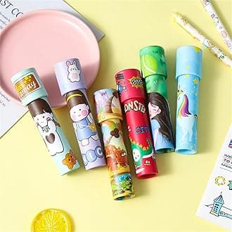 Classic Kaleidoscopes Toy, 5 Pcs Cute Educational Kaleidoscope Toy for Goodie Bag Stuffers,Kids Party Favors,Birthday Returns Gifts Random Color (5 Pcs Kaleidoscopes)