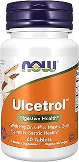 Supplements Ulcetrol™, Digestive Health*, With PepZin GI® & Mastic Gum, Supports Gastric Health*, 60 Tablets